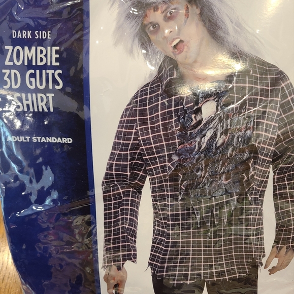 Halloween Costume - Zombie 3D Guts Shirt - Picture 1 of 5